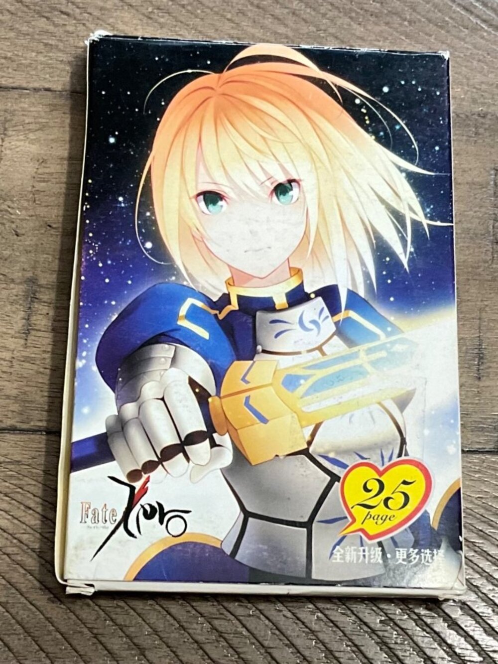 Fate/Zero Saber Anime Manga Postcards Set Of 25